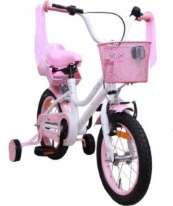 Amigo Magic Meisjesfiets - Kinderfiets 14 Inch - Wit -fiets 1008x1200