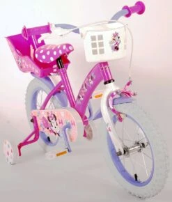 Volare Disney Minnie Cutest Ever! - Kinderfiets - Meisjes - 14 Inch - Roze -fiets 1022x1200