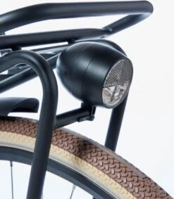 Cortina U4 - Stadsfiets - D50 - Jet Black Matt - R3 -fiets 1046x1200 2