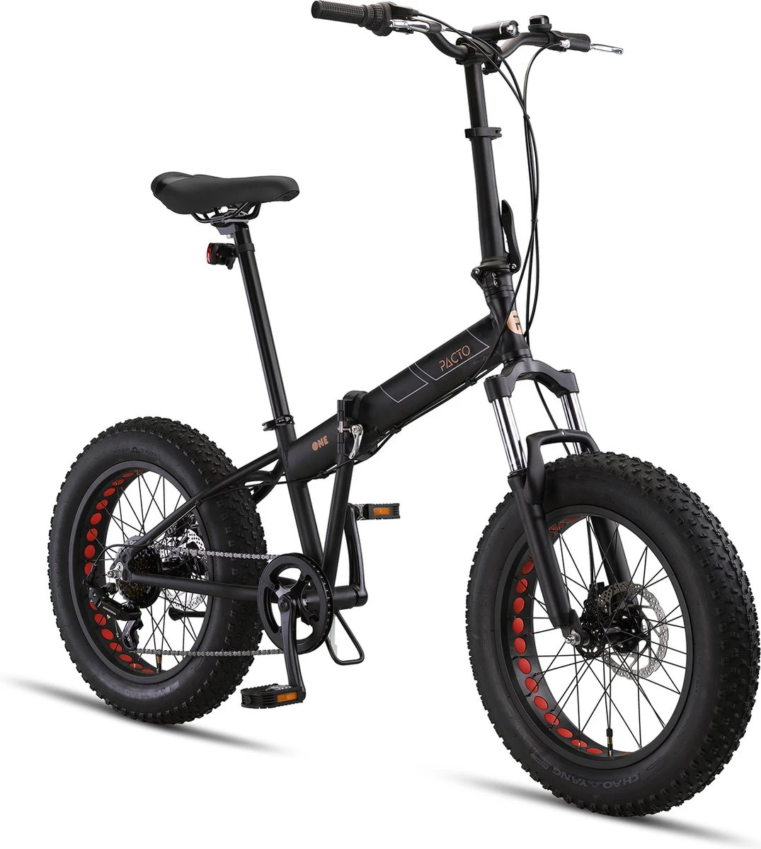 PACTO ONE FOLDING BIKE BLACK 6v VOUWFIETS PLOOIFIETS 4 PACTO ONE FOLDING BIKE BLACK 6v VOUWFIETS PLOOIFIETS - Afbeelding 2