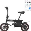 Merkloos Windgoo B20 V3- APP IOS Android - Elektrische Vouwfiets - E Bike - 7.8Ah Batterij - 250W - 14 Inch - 25 KM/H - Zwart -fiets 1078x1200