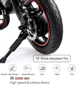 Windgoo B3 | Elektrische Mini-scooter | Opvouwbaar -fiets 1079x1200