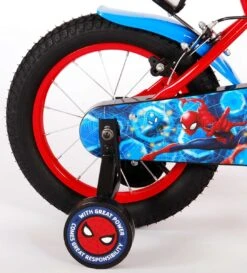 Spider-Man Kinderfiets - Jongens - 14 Inch - Rood/Blauw - Twee Handremmen 19 Spider-Man Kinderfiets - Jongens - 14 Inch - Rood/Blauw - Twee Handremmen -fiets 1087x1200