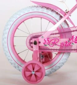 Volare Rose Kinderfiets - Meisjes - 14 Inch - Roze Wit - 95% Afgemonteerd -fiets 1092x1200