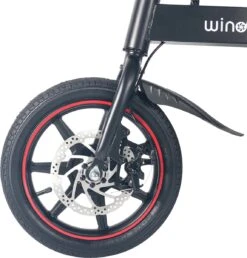 Merkloos Windgoo B20 V3- APP IOS Android - Elektrische Vouwfiets - E Bike - 7.8Ah Batterij - 250W - 14 Inch - 25 KM/H - Zwart -fiets 1148x1200