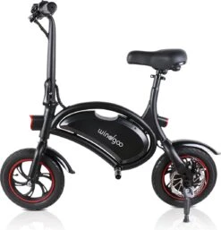 Windgoo B3 Mini-scooter - Opvouwbare Fiets - Zwart -fiets 1154x1200