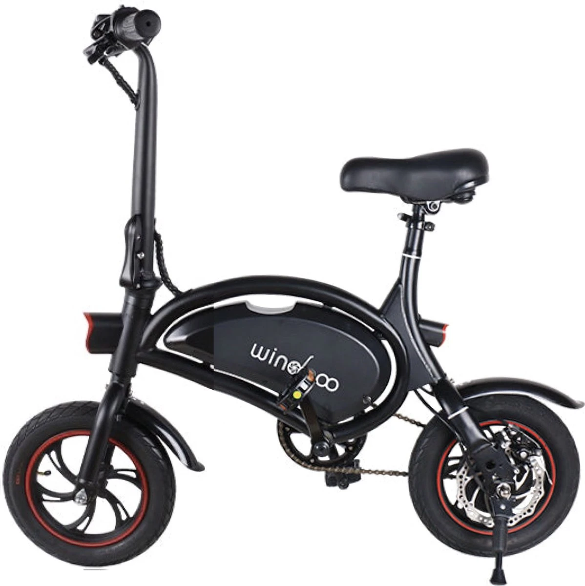 Merkloos Windgoo - B3 Pro V2 - Elektrische Long-Range E-Bike Met Trappers - E-bike - 25Km / H - Zwart 5 Merkloos Windgoo - B3 Pro V2 - Elektrische Long-Range E-Bike Met Trappers - E-bike - 25Km / H - Zwart - Afbeelding 3