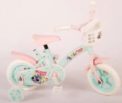 Volare Woezel & Pip Kinderfiets - Meisjes - 10 Inch - Mint Blauw/Roze - Doortrapper -fiets 1200x1020 3