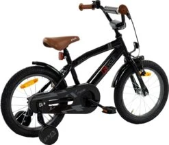 2Cycle BMX-Fun Kinderfiets - 16 Inch - Zwart - Jongensfiets 9 2Cycle BMX-Fun Kinderfiets - 16 Inch - Zwart - Jongensfiets -fiets 1200x1024 7