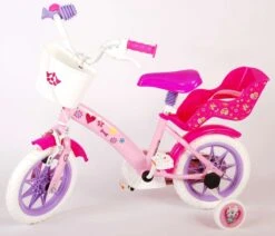 Volare Paw Patrol Kinderfiets - Meiden - 12 Inch - Roze - Doortrapper -fiets 1200x1029 1