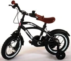 Volare Black Cruiser Kinderfiets - Jongens - 12 Inch - Zwart - 2 Handremmen -fiets 1200x1031