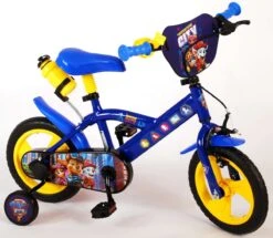 Nickelodeon Paw Patrol Kinderfiets - Jongens - 12 Inch - Blauw/Geel - Doortrapper -fiets 1200x1044