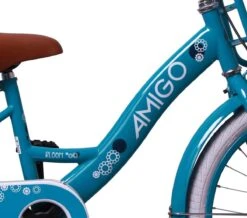 Amigo Bloom Meisjesfiets - Kinderfiets 20 Inch - Turquoise -fiets 1200x1057 2