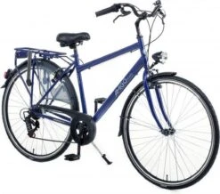 Amigo Moves - Stadsfiets 28 Inch - Herenfiets Met 6 Versnellingen - Matblauw -fiets 1200x1061