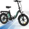 HITWAY E Bike Elektrische Fiets 20 Inch Dikke Band Opvouwbare Elektrische Fiets, 250W/36V/11,2Ah Batterij, Max. Bereik Tot 35-90km, Off-road Mountainbike Met Shimano 7 Versnellingen, Stad EBike Heren Dames -fiets 1200x1062