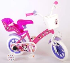 Disney Minnie Cutest Ever! Kinderfiets - Meiden - 12 Inch - Roze - Doortrapper -fiets 1200x1067 1