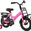 Sajan Kinderfiets - 12 Inch - Mat-Roze - Meisjesfiets -fiets 1200x1079