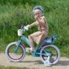 Volare Disney Frozen 2 - Kinderfiets - Meisjes - 16 Inch - Blauw/Paars