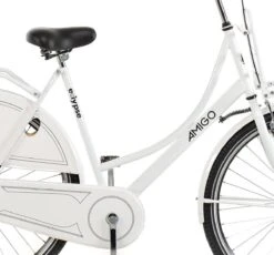 Amigo Eclypse Transportfiets 28 Inch - Omafiets Met Voordrager - Wit -fiets 1200x1117 2