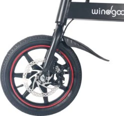 Windgoo B20 V2 - Smart E Bike - APP IOS Android - Elektrische Vouwfiets Zonder Gashandel - 250W - 14 Inch - 25 KM/H - Zwart -fiets 1200x1120