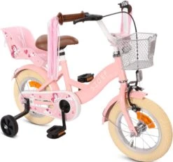 SJOEF Dolly Meisjesfiets 12 Inch - Roze 16 SJOEF Dolly Meisjesfiets 12 Inch - Roze -fiets 1200x1121 1