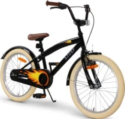 SJOEF Cruise Jongensfiets 20 Inch - Zwart 10 SJOEF Cruise Jongensfiets 20 Inch - Zwart -fiets 1200x1145 1