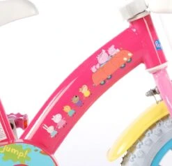 Volare Peppa Pig Kinderfiets - Meisjes - 12 Inch - Roze -fiets 1200x1154 2