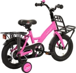 Sajan Kinderfiets - 12 Inch - Mat-Roze - Meisjesfiets 12 Sajan Kinderfiets - 12 Inch - Mat-Roze - Meisjesfiets -fiets 1200x1156 3