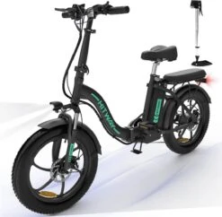 HITWAY E-bike Elektrische Fiets 20" Vouwfiets Met Dikke Banden, 250W/36V/11,2Ah Accu, 35-90 Km, Offroad-mountainbike Met Shimano 7 Versnellingen, CityBike Voor Heren En Dames -fiets 1200x1178 1