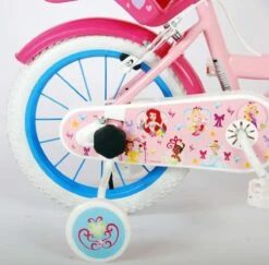 Volare Disney Princess Kinderfiets - Meisjes - 14 Inch - Roze - Twee Handremmen -fiets 1200x1179 4