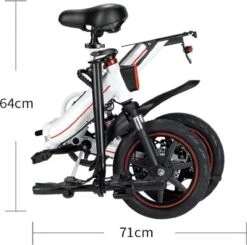 OUXI - V5 - 16 Inch - Elektrische Fiets - E Bike - Elektrische Vouwfiets - APP IOS/ Android - 500W Motor - 15Ah Lithuim Ion Batterij - Zwart 23 OUXI - V5 - 16 Inch - Elektrische Fiets - E Bike - Elektrische Vouwfiets - APP IOS/ Android - 500W Motor - 15Ah Lithuim Ion Batterij - Zwart -fiets 1200x1191