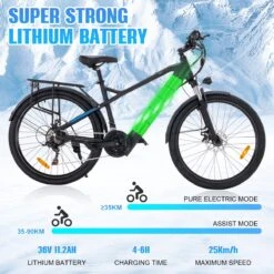 Hitway Elektrische Fiets Off-Road | Electric Mountain Bike | E-bike | 250W Motor | 26 Inch | Zwart 15 Hitway Elektrische Fiets Off-Road | Electric Mountain Bike | E-bike | 250W Motor | 26 Inch | Zwart -fiets 1200x1200 148