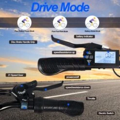 HITWAY 26 Inch E-bike, Elektrische Fiets Voor Heren En Dames, Pedelec Stadsfietsen, 250 W Motor, 36 V/11,2 Ah E-bike, Shimano 7 Versnellingen, 35-90 Km| Wit / Blauw 18 HITWAY 26 Inch E-bike, Elektrische Fiets Voor Heren En Dames, Pedelec Stadsfietsen, 250 W Motor, 36 V/11,2 Ah E-bike, Shimano 7 Versnellingen, 35-90 Km| Wit / Blauw -fiets 1200x1200 27