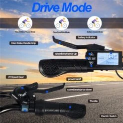 Elektrische Fiets E-Fietsen | E-bike- 26 Inch - Volwassen 250w Elektrische Fiets Volwassen-BK1-Wit 13 Elektrische Fiets E-Fietsen | E-bike- 26 Inch - Volwassen 250w Elektrische Fiets Volwassen-BK1-Wit -fiets 1200x1200 94