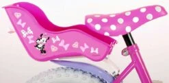 Volare Disney Minnie Cutest Ever! - Kinderfiets - Meisjes - 14 Inch - Roze -fiets 1200x589