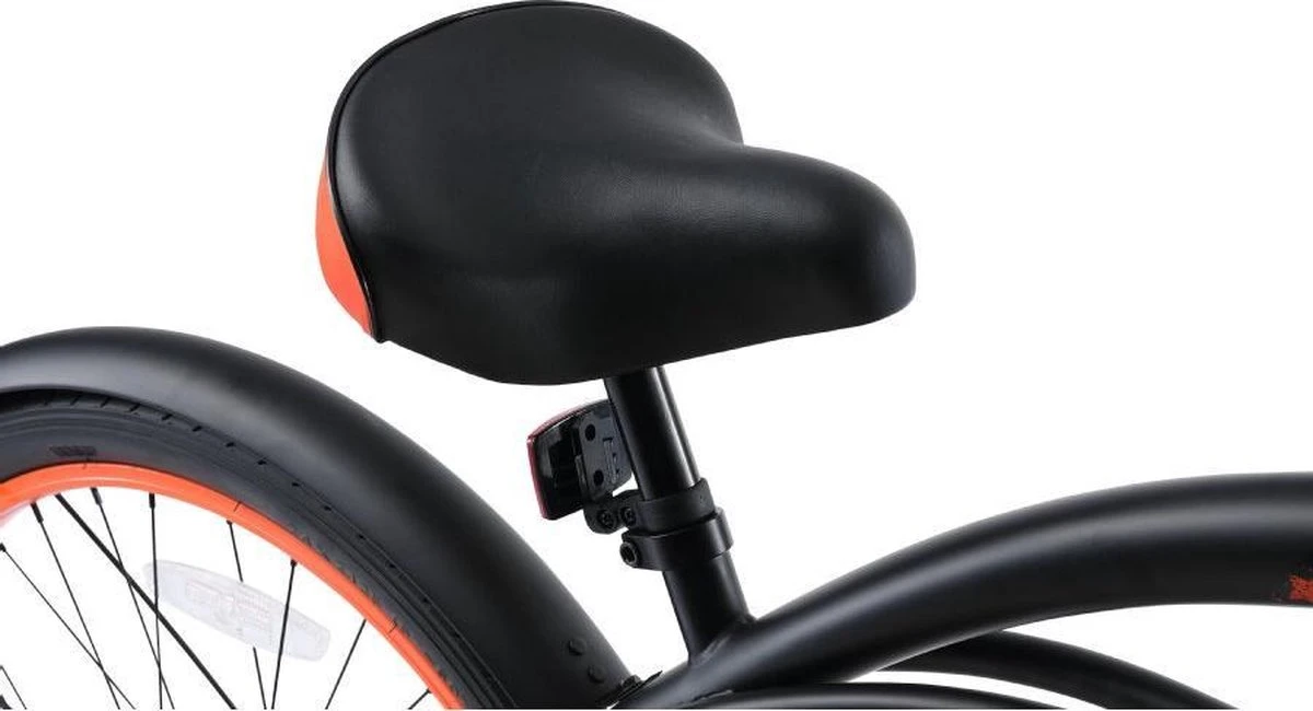 Bikestar 24 Inch Cruiser Kinderfiets, Zwart 10 Bikestar 24 Inch Cruiser Kinderfiets, Zwart - Afbeelding 8