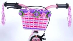 Volare Rose Kinderfiets - Meisjes - 14 Inch - Roze Wit - 95% Afgemonteerd -fiets 1200x669