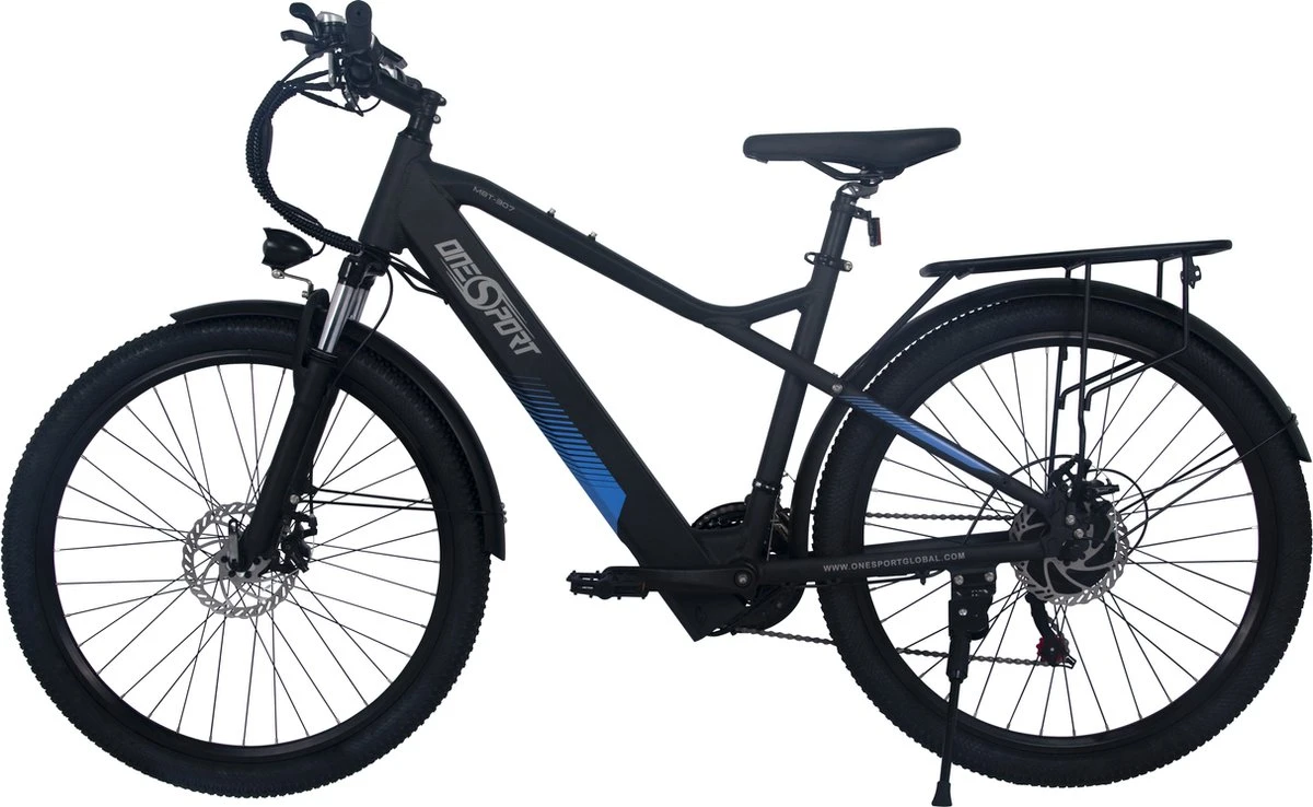 Elektrische Fiets Off-Road | E-Fietsen | Electric Mountain Bike | E-bike | 250W Motor | 26 Inch | Zwart BK7 3 Elektrische Fiets Off-Road | E-Fietsen | Electric Mountain Bike | E-bike | 250W Motor | 26 Inch | Zwart BK7
