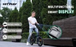 HITWAY E Bike Elektrische Fiets Vouwfiets, 36V/8.4Ah Batterij, 250W Motor, 25km/h, 35-70km, 16" City EBike Voor Heren En Dames -fiets 1200x742 13