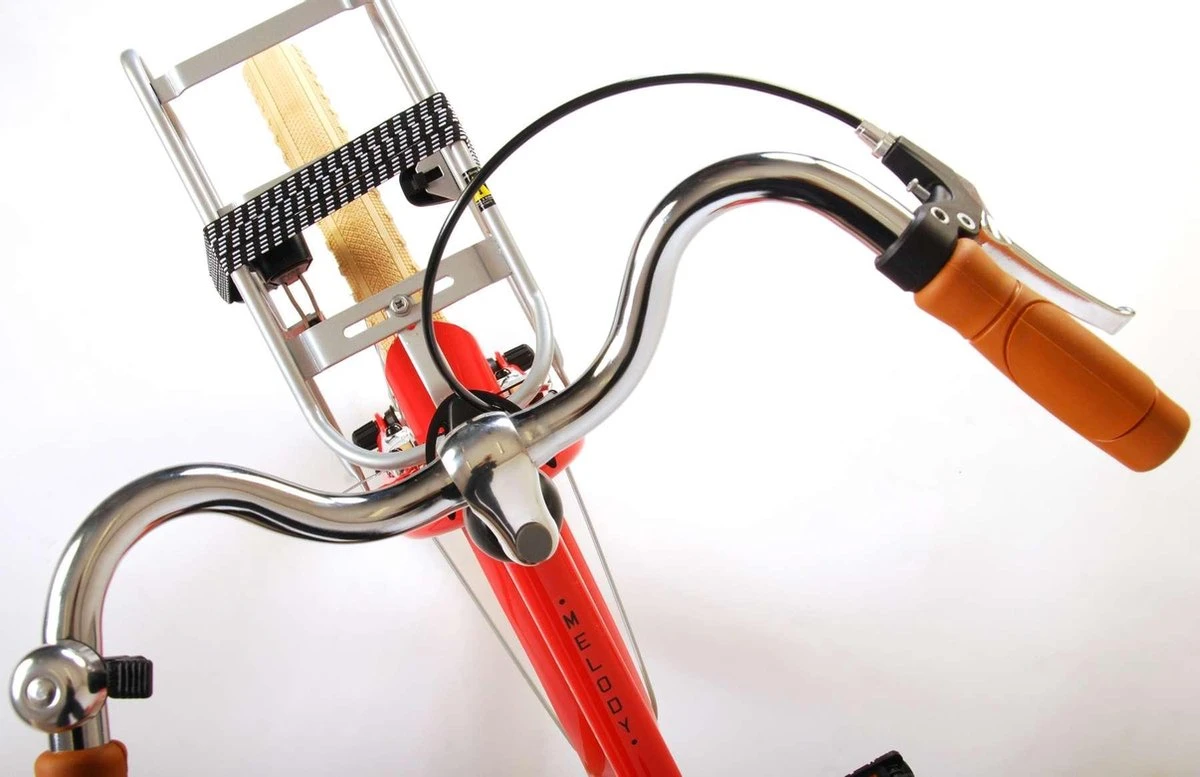 Volare Melody Kinderfiets - Meisjes - 24 Inch - Koraal Rood - Prime Collection 8 Volare Melody Kinderfiets - Meisjes - 24 Inch - Koraal Rood - Prime Collection - Afbeelding 6