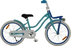 2Cycle Lady Kinderfiets - 20 Inch - Voordrager - Blauw - Meisjesfiets -fiets 1200x780