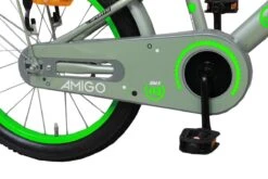 Amigo Sports Jongensfiets - Kinderfiets 18 Inch - Grijs/Groen -fiets 1200x800 45