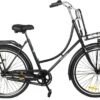 Wheelerz Omafiets Classic Eco 26 Inch Matzwart | Inclusief Voordrager -fiets 1200x802 19