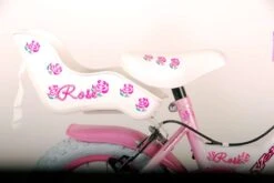 Volare Rose Kinderfiets - Meisjes - 12 Inch - Roze - 2 Handremmen -fiets 1200x802 4