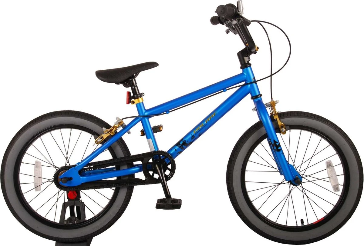 Volare Cool Rider Kinderfiets - Jongens - 18 Inch - Blauw - 95% Afgemonteerd - Prime Collection 6 Volare Cool Rider Kinderfiets - Jongens - 18 Inch - Blauw - 95% Afgemonteerd - Prime Collection - Afbeelding 4