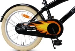 SJOEF Cruise Jongensfiets 18 Inch - Zwart -fiets 1200x818