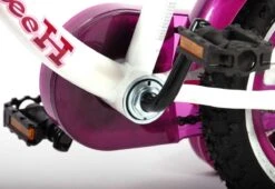 Volare Heart Cruiser Kinderfiets - Meisjes - 12 Inch - Wit Paars -fiets 1200x826 1