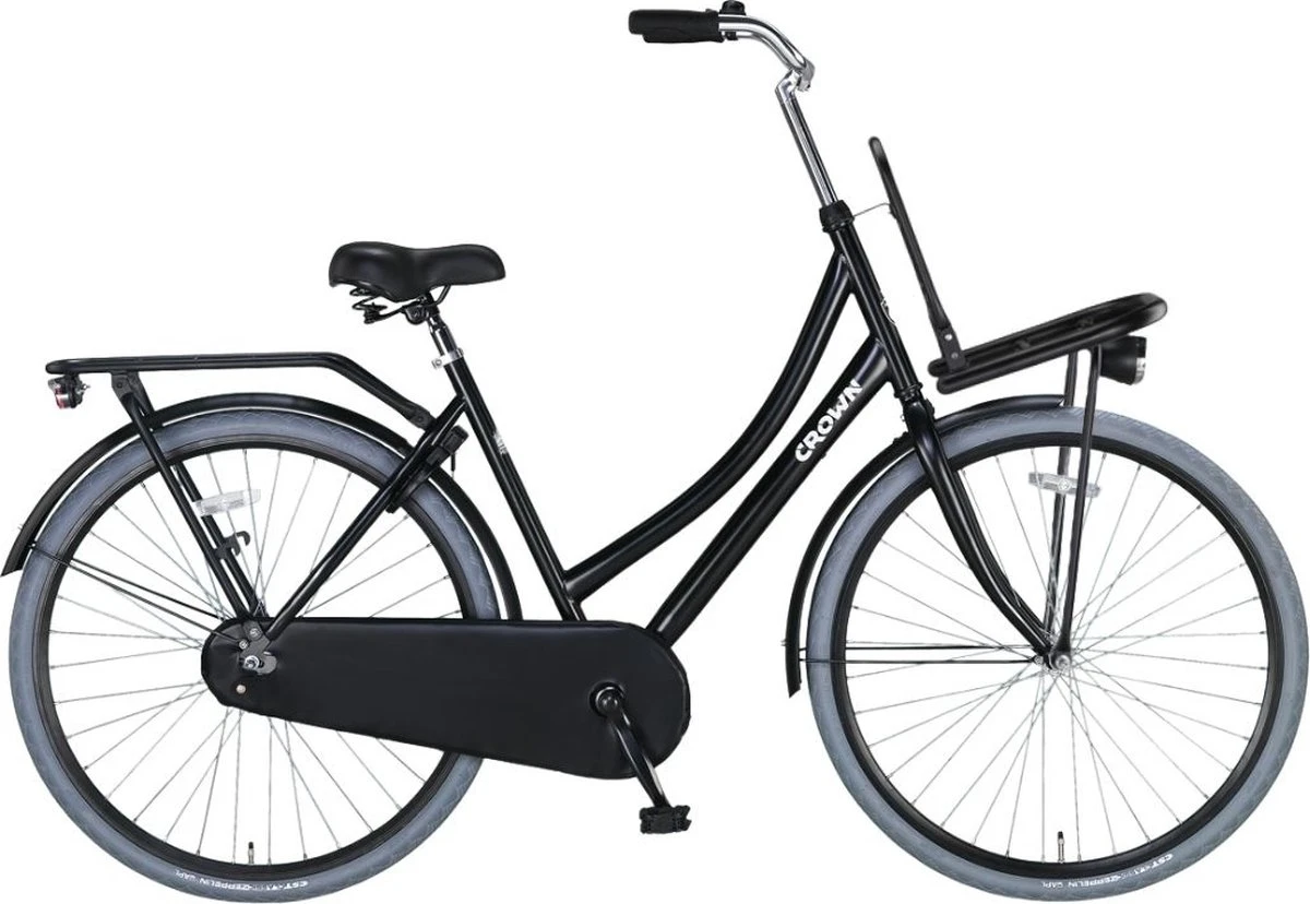 Crown Moscow Omafiets 28 Inch 53cm Grijs 3 Crown Moscow Omafiets 28 Inch 53cm Grijs