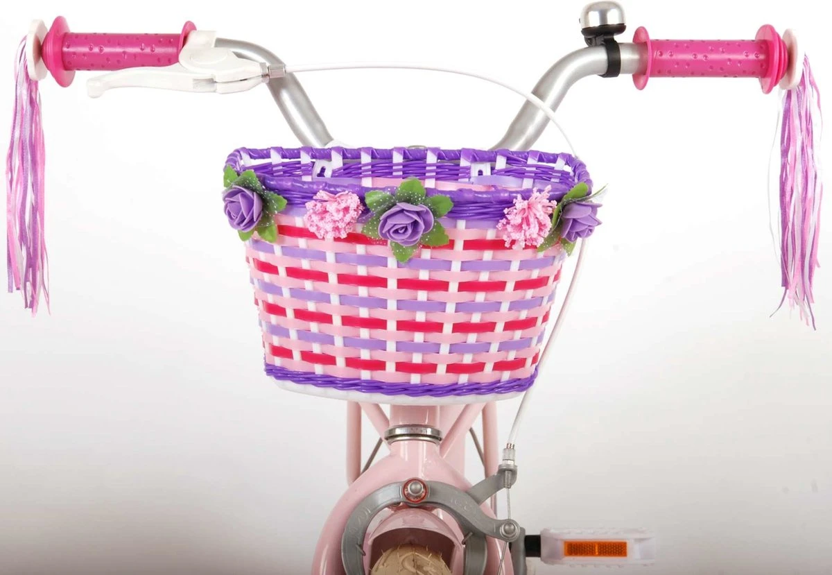 Volare Ashley Kinderfiets - Meisjes - 12 Inch - Roze - 95% Afgemonteerd 11 Volare Ashley Kinderfiets - Meisjes - 12 Inch - Roze - 95% Afgemonteerd - Afbeelding 9