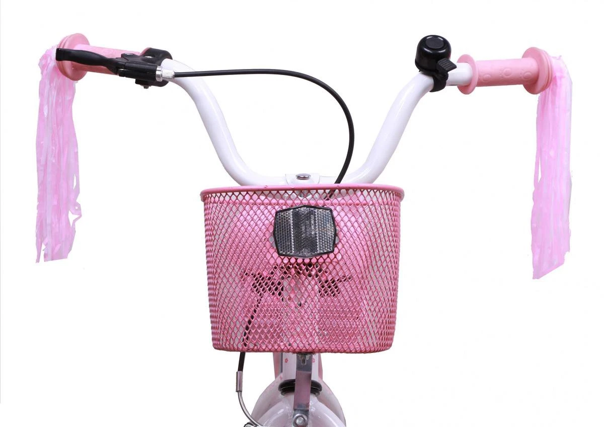 Amigo Magic Meisjesfiets - Kinderfiets 16 Inch - Wit 10 Amigo Magic Meisjesfiets - Kinderfiets 16 Inch - Wit - Afbeelding 8